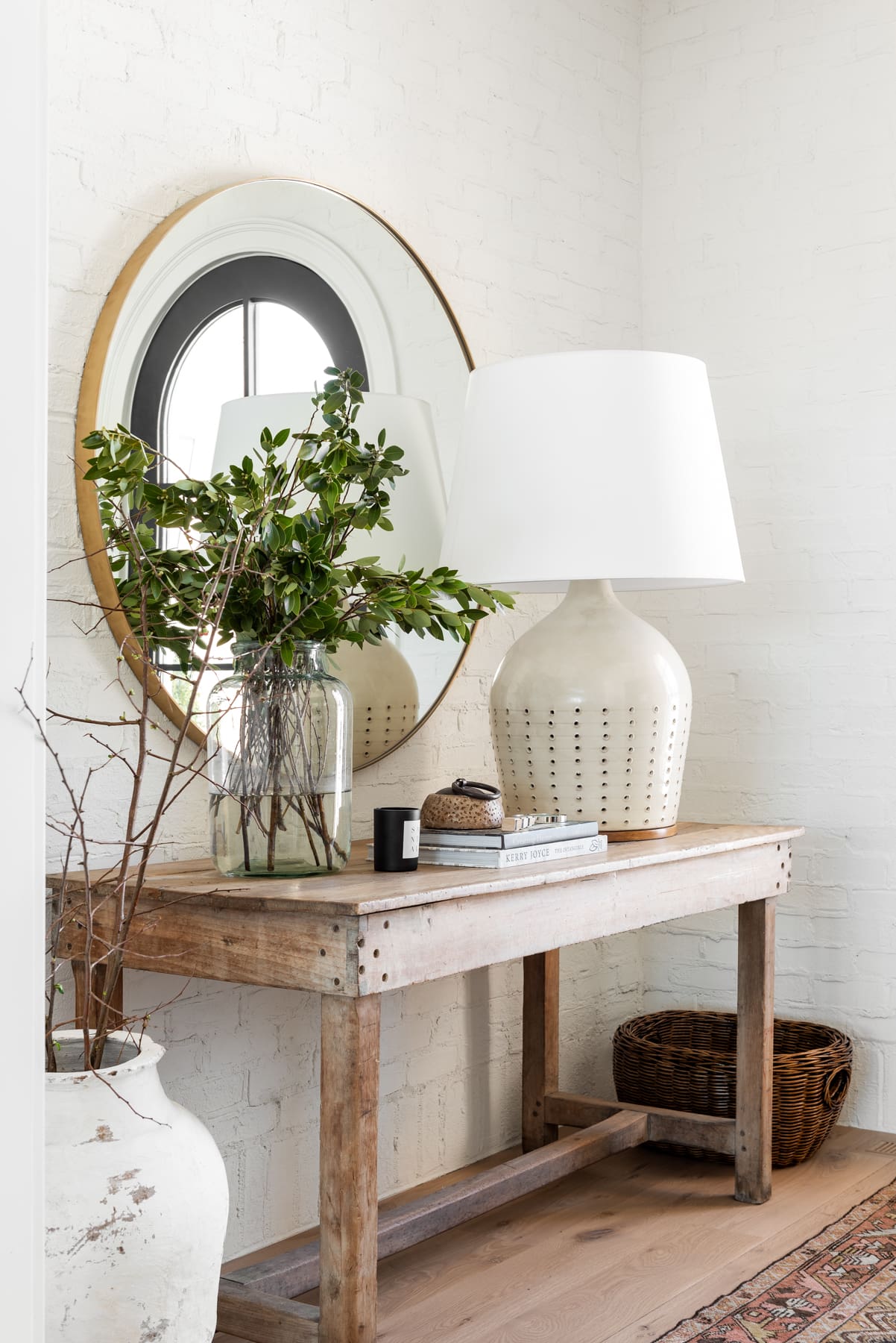 45 Modern and Elegant Entryway Table Decor Ideas 30 45 Modern and Elegant Entryway Table Decor Ideas call 200208 MCGEE 4244 Entryway Table Decor