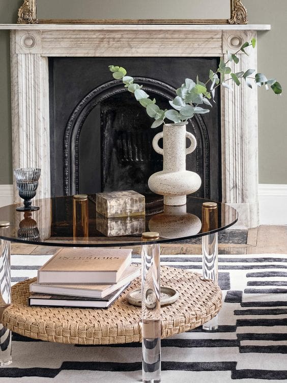 45 Best Coffee Table Centerpiece Ideas You'll Love 142 45 Best Coffee Table Centerpiece Ideas You'll Love Table Centerpiece Ideas