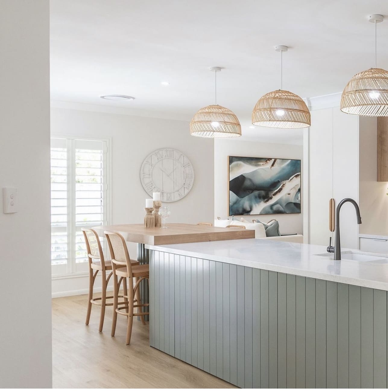 34 Beautiful Sage Green Kitchen Design Ideas to Inspire You 16 34 Beautiful Sage Green Kitchen Design Ideas to Inspire You Sage Green Kitchen Island