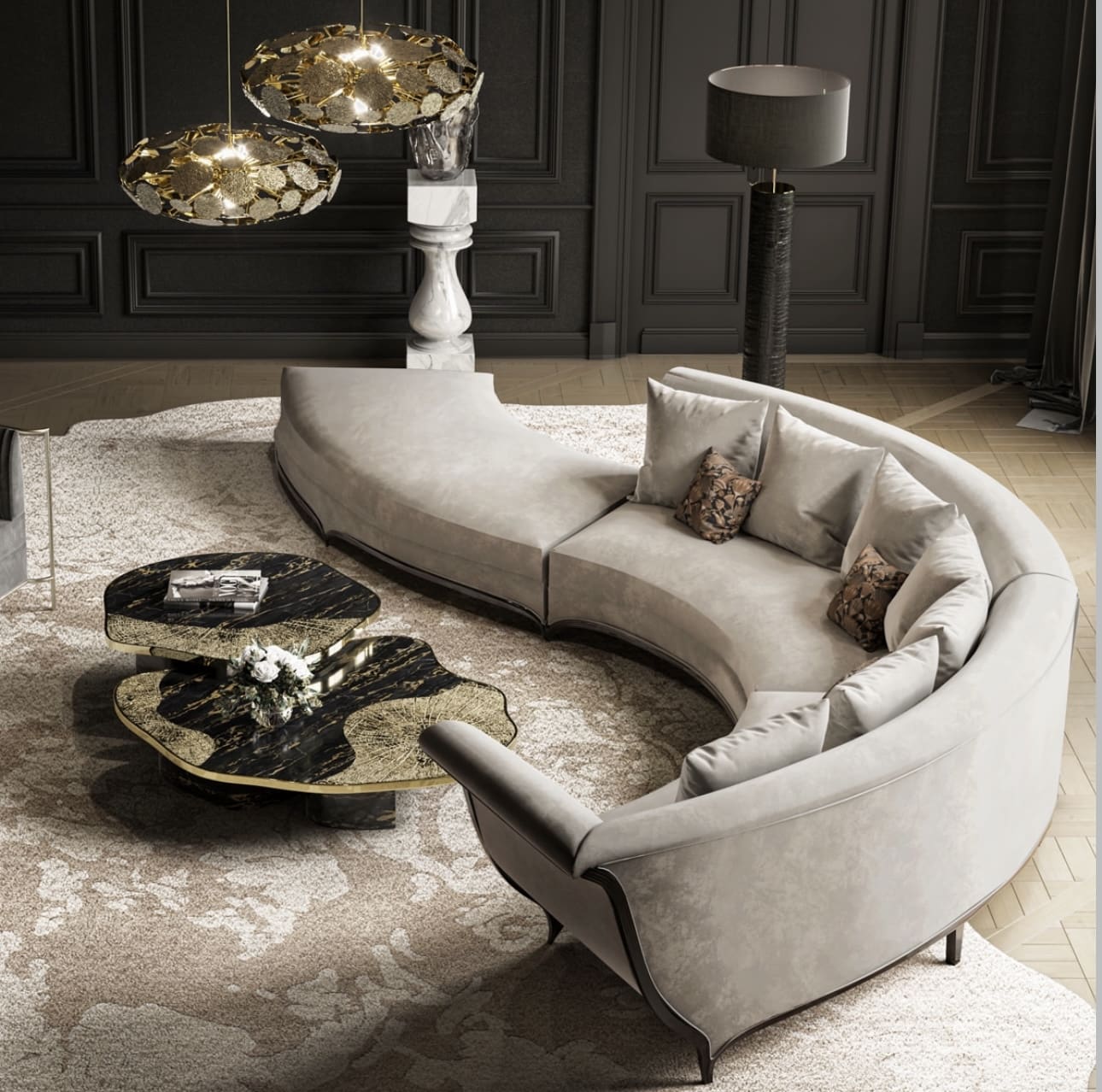 32 Modern Luxury Living Room Design Ideas 80 32 Modern Luxury Living Room Design Ideas IMG 0338 Luxury Living Room Design Ideas