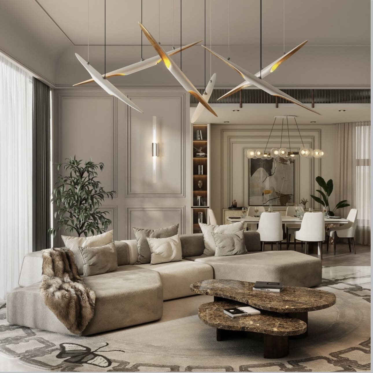 32 Modern Luxury Living Room Design Ideas 92 32 Modern Luxury Living Room Design Ideas IMG 0342 Luxury Living Room Design Ideas