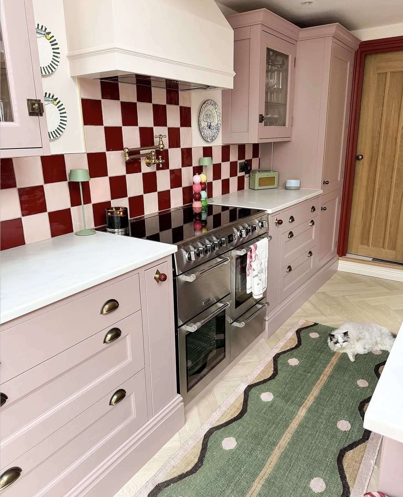 35 Stunning Pink Kitchen Design Ideas to Inspire You 102 35 Stunning Pink Kitchen Design Ideas to Inspire You IMG 1249 Pink Kitchen Design Ideas