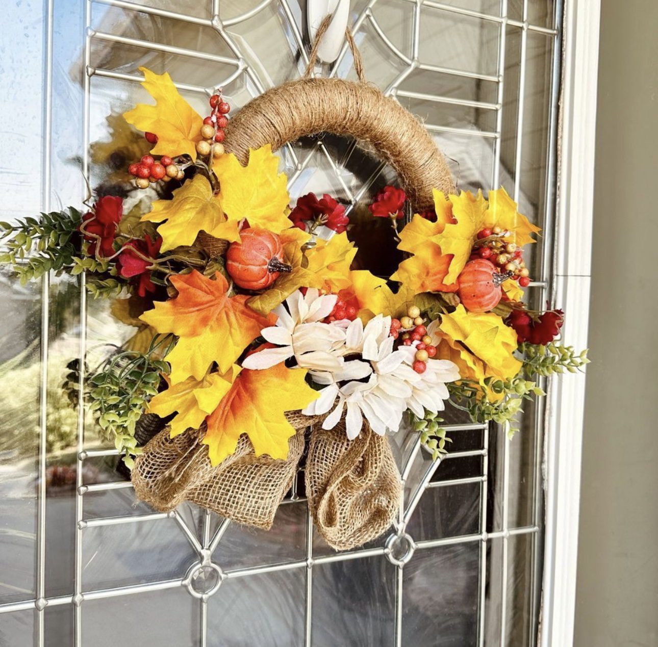 22 Best DIY Fall Wreath Ideas to Warm Up Your Front Door 59 22 Best DIY Fall Wreath Ideas to Warm Up Your Front Door IMG 1296 DIY Fall Wreath Ideas