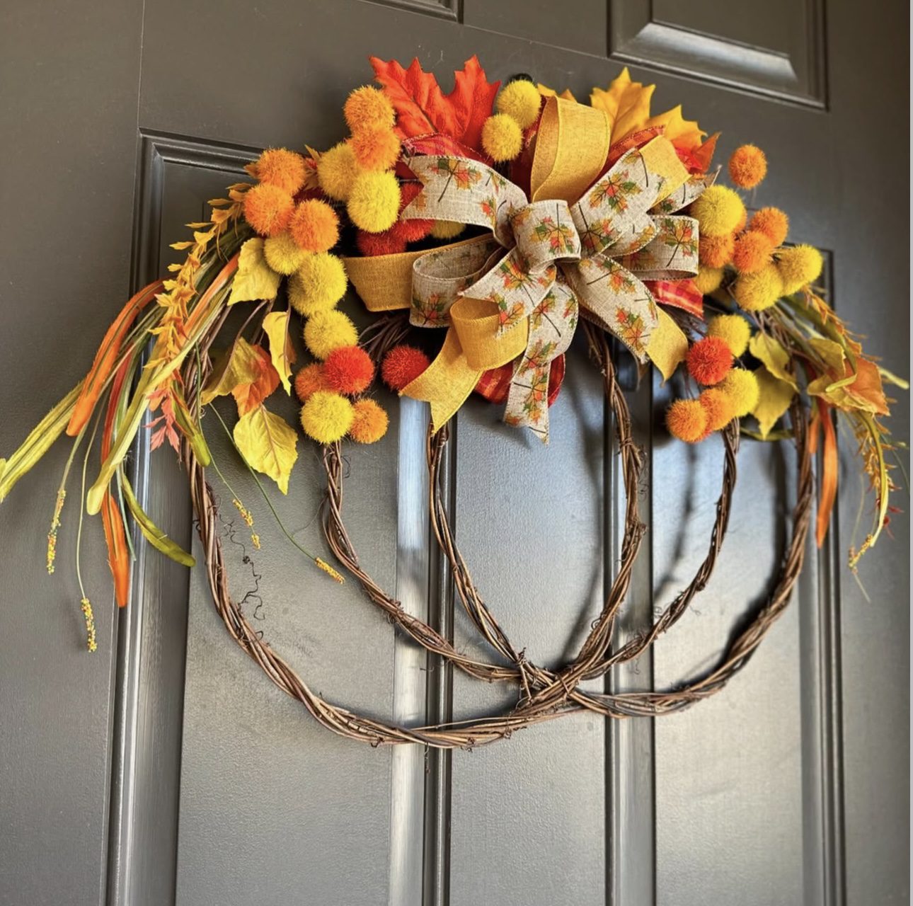 22 Best DIY Fall Wreath Ideas to Warm Up Your Front Door 54 22 Best DIY Fall Wreath Ideas to Warm Up Your Front Door IMG 1297 DIY Fall Wreath Ideas