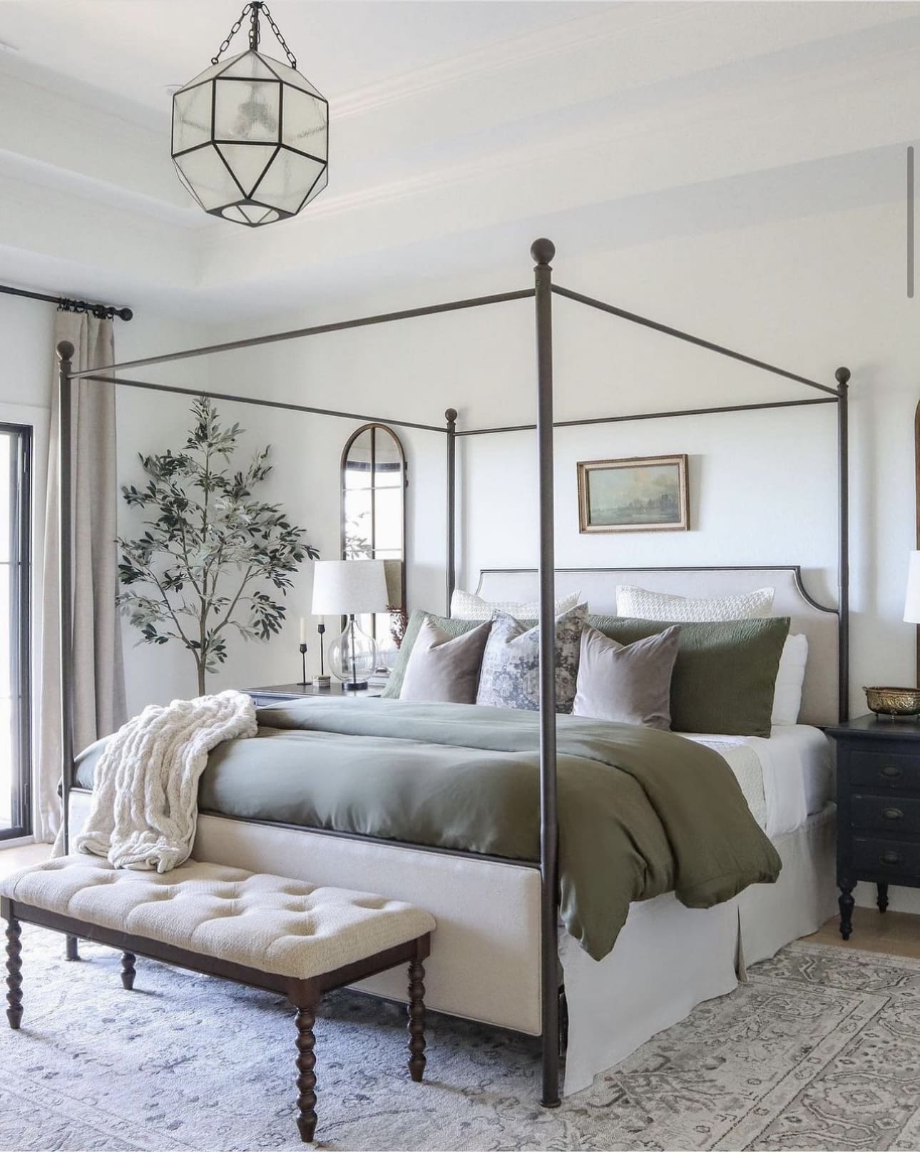 45 Elegant Sage Green Bedroom Ideas for a Soothing Ambiance 121 45 Elegant Sage Green Bedroom Ideas for a Soothing Ambiance Bright And Airy Bedroom