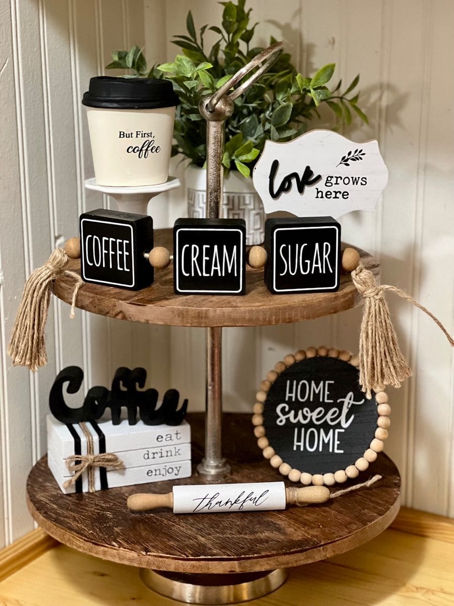 27 Tiered Tray Coffee Bar Ideas Perfect for Small Spaces 71 27 Tiered Tray Coffee Bar Ideas Perfect for Small Spaces IMG 3592 Tiered Tray Coffee Bar Ideas