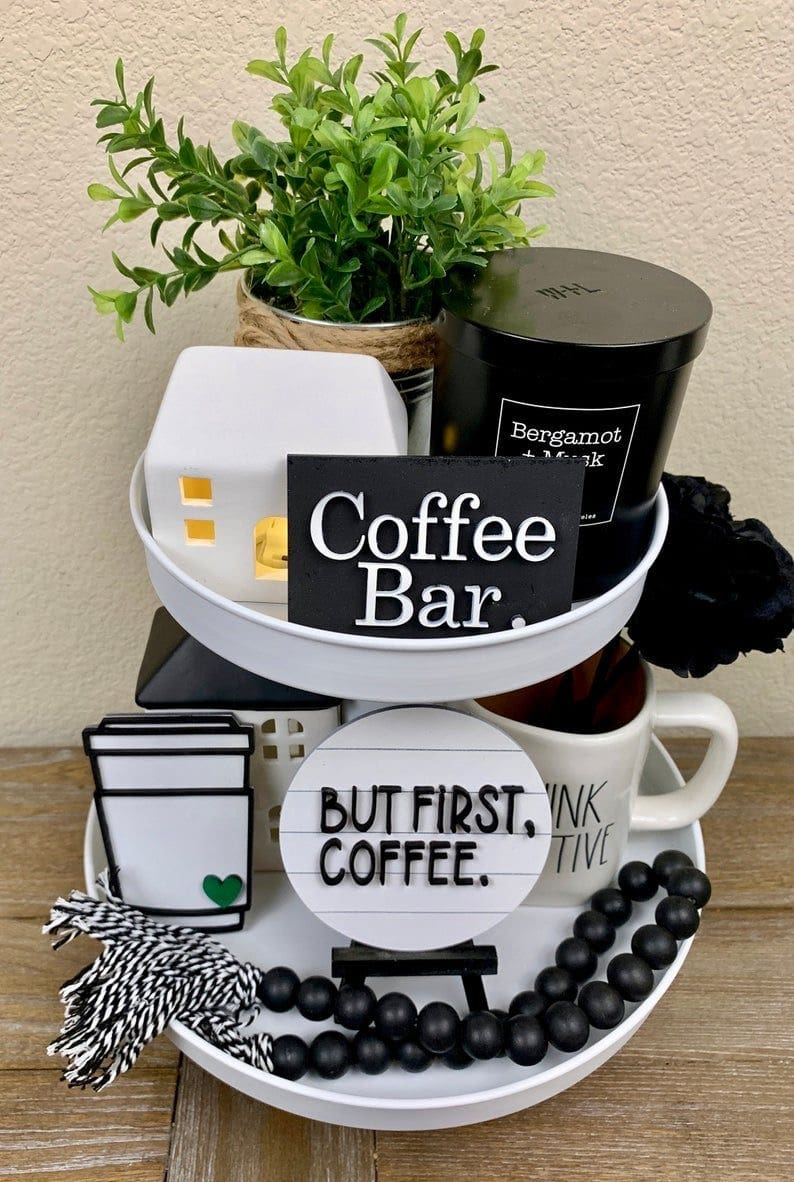 27 Tiered Tray Coffee Bar Ideas Perfect for Small Spaces 75 27 Tiered Tray Coffee Bar Ideas Perfect for Small Spaces IMG 3602 Tiered Tray Coffee Bar Ideas