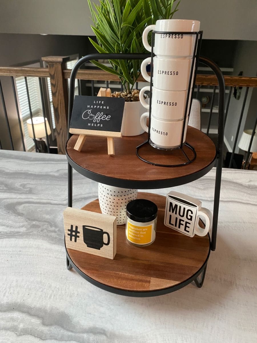 27 Tiered Tray Coffee Bar Ideas Perfect for Small Spaces 68 27 Tiered Tray Coffee Bar Ideas Perfect for Small Spaces IMG 3607 Tiered Tray Coffee Bar Ideas