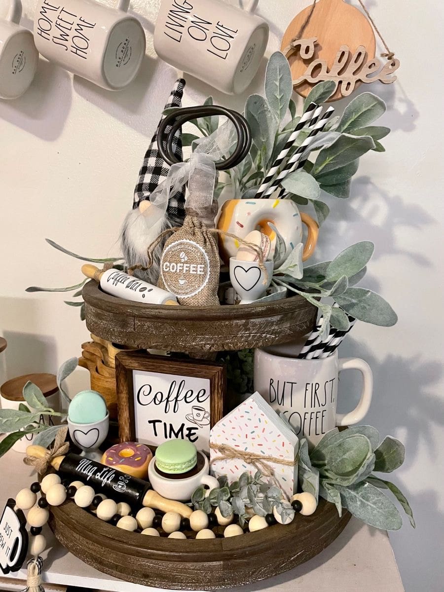 27 Tiered Tray Coffee Bar Ideas Perfect for Small Spaces 81 27 Tiered Tray Coffee Bar Ideas Perfect for Small Spaces IMG 3613 Tiered Tray Coffee Bar Ideas