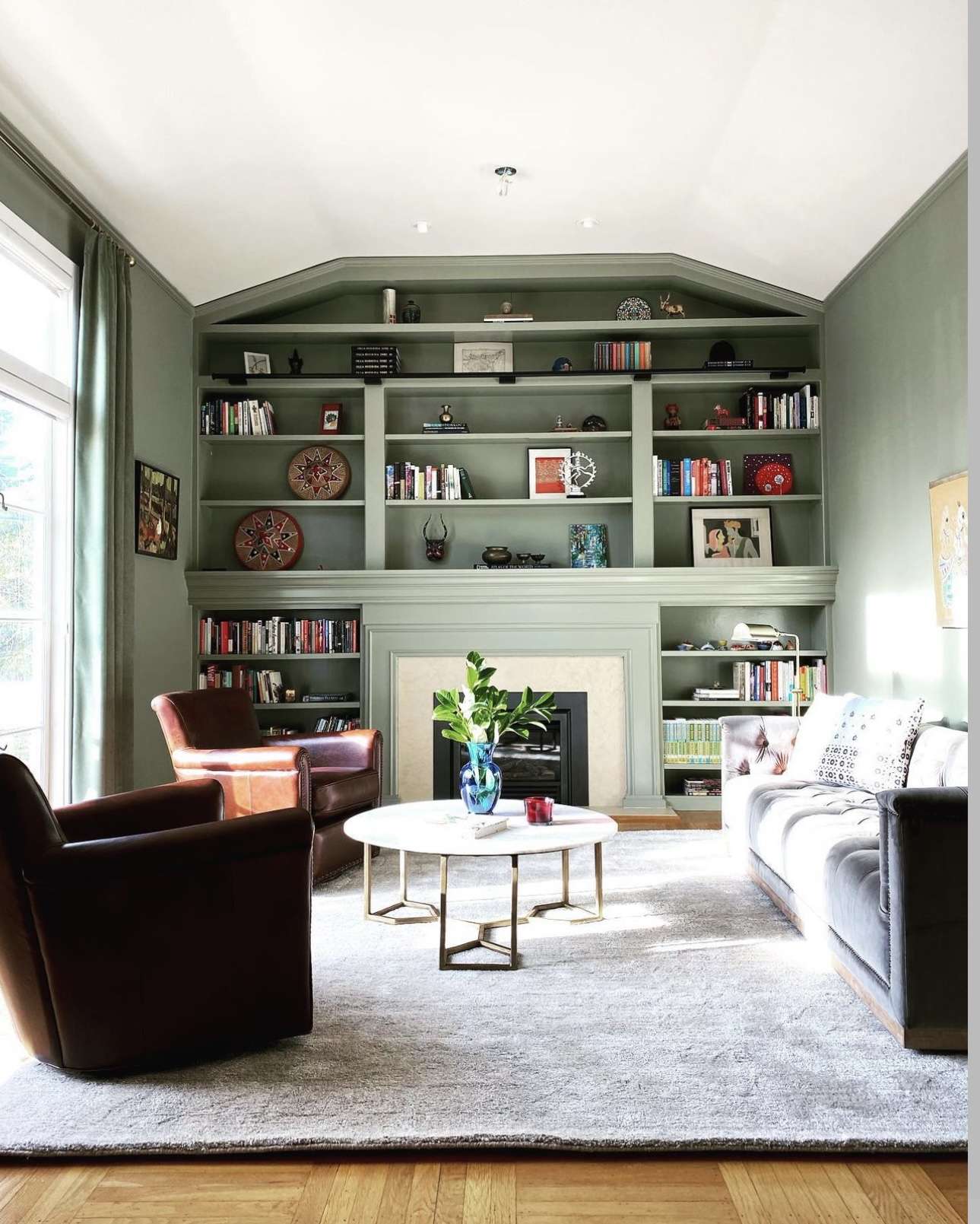 40 Best Sage Green Living Room Ideas to Inspire You 109 40 Best Sage Green Living Room Ideas to Inspire You IMG 5488 Sage Green Living Room