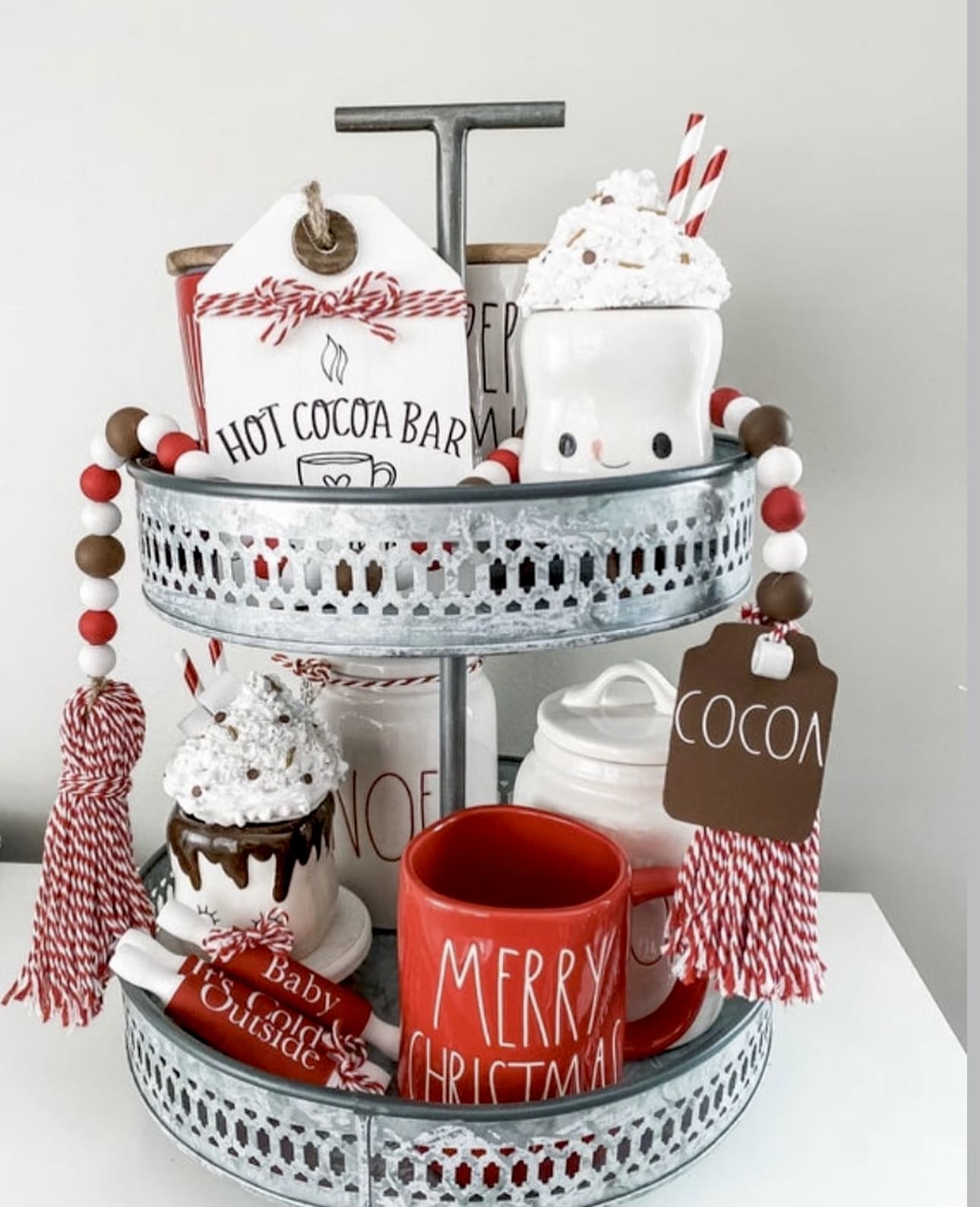 28 Christmas Tiered Tray Ideas for a Festive Display 75 28 Christmas Tiered Tray Ideas for a Festive Display IMG 6966 Christmas Tiered Tray Ideas