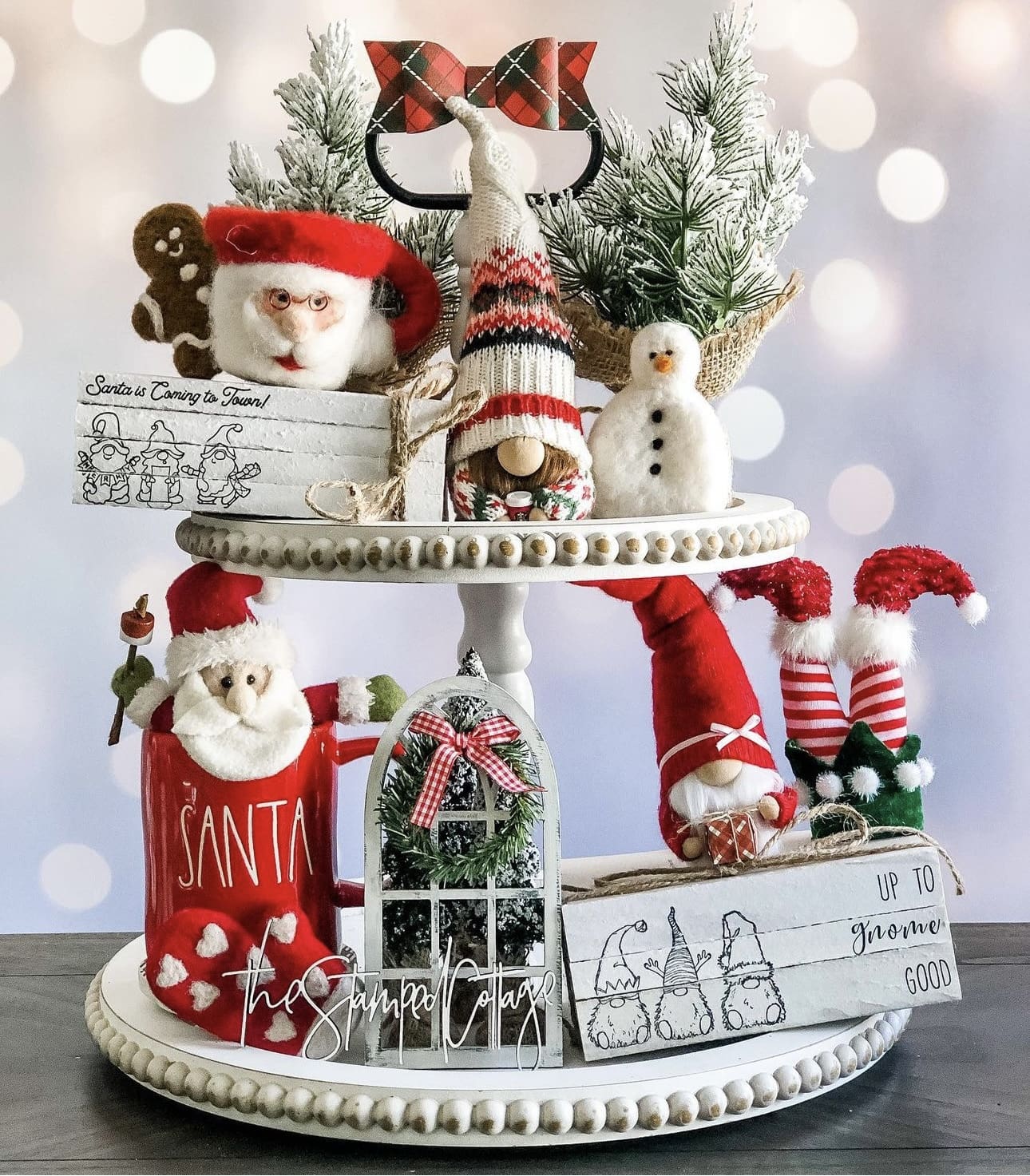 28 Christmas Tiered Tray Ideas for a Festive Display 87 28 Christmas Tiered Tray Ideas for a Festive Display IMG 6974 Christmas Tiered Tray Ideas
