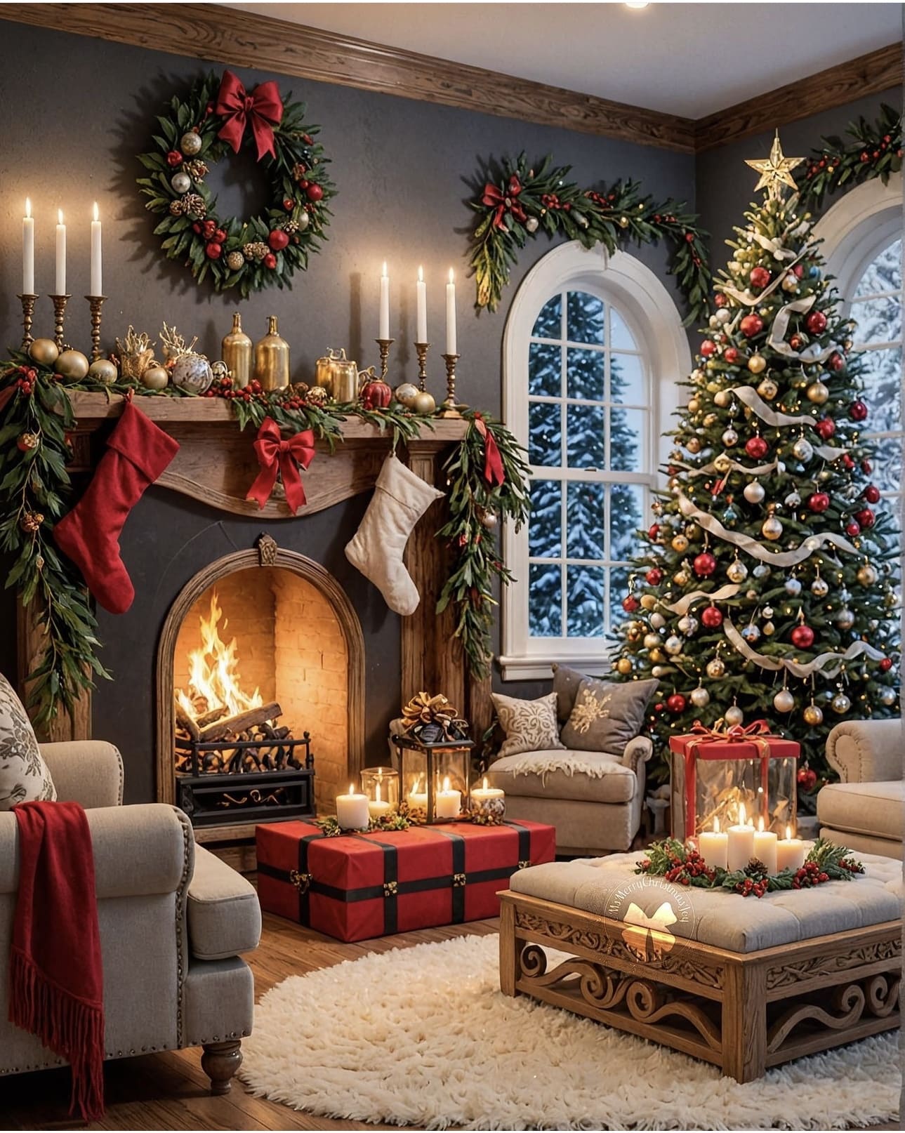 30 Best Christmas Living Room Decor Ideas to Inspire You 80 30 Best Christmas Living Room Decor Ideas to Inspire You IMG 7228 Christmas Living Room Decor Ideas