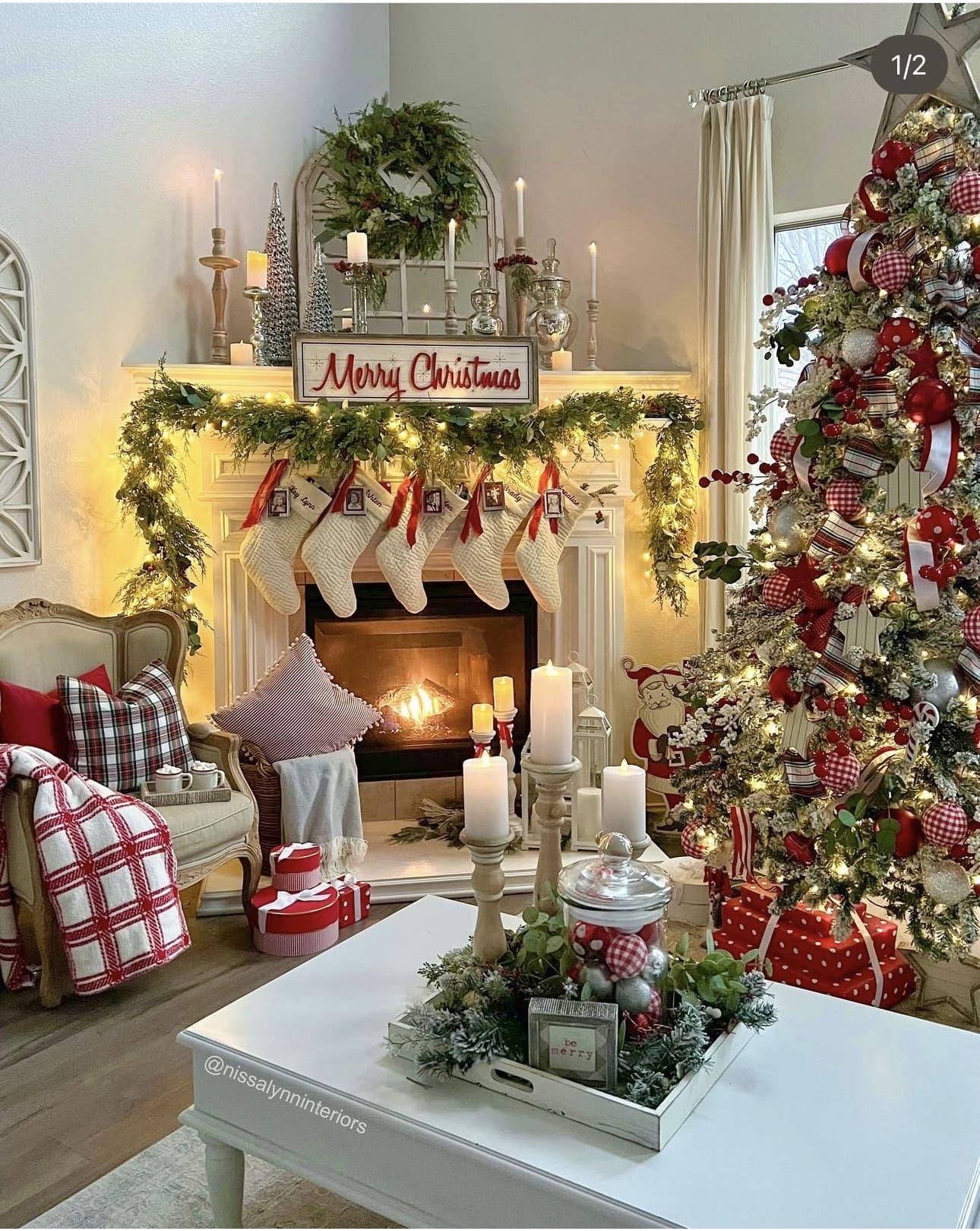 30 Best Christmas Living Room Decor Ideas to Inspire You 83 30 Best Christmas Living Room Decor Ideas to Inspire You IMG 7268 Christmas Living Room Decor Ideas