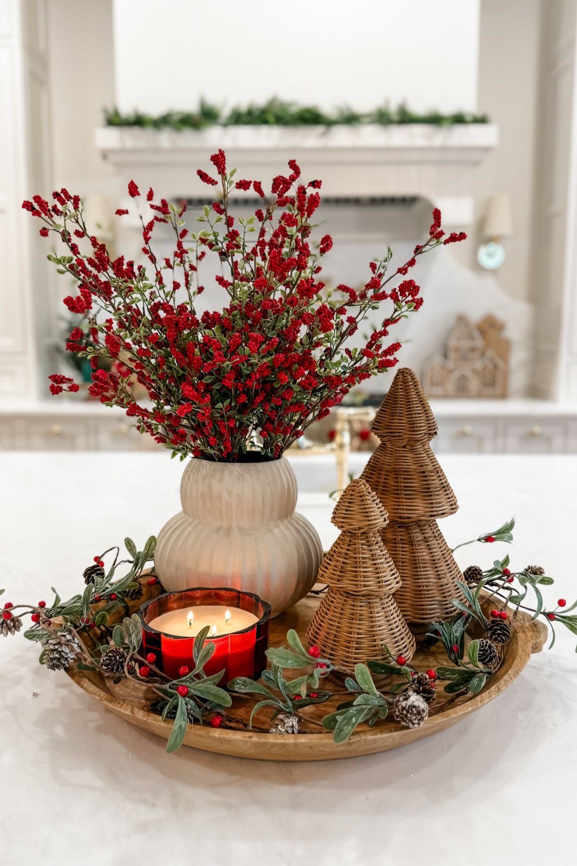 24 Best Christmas Tray Decor Ideas You'll Love 61 24 Best Christmas Tray Decor Ideas You'll Love IMG 9285 Christmas Tray Decor Ideas