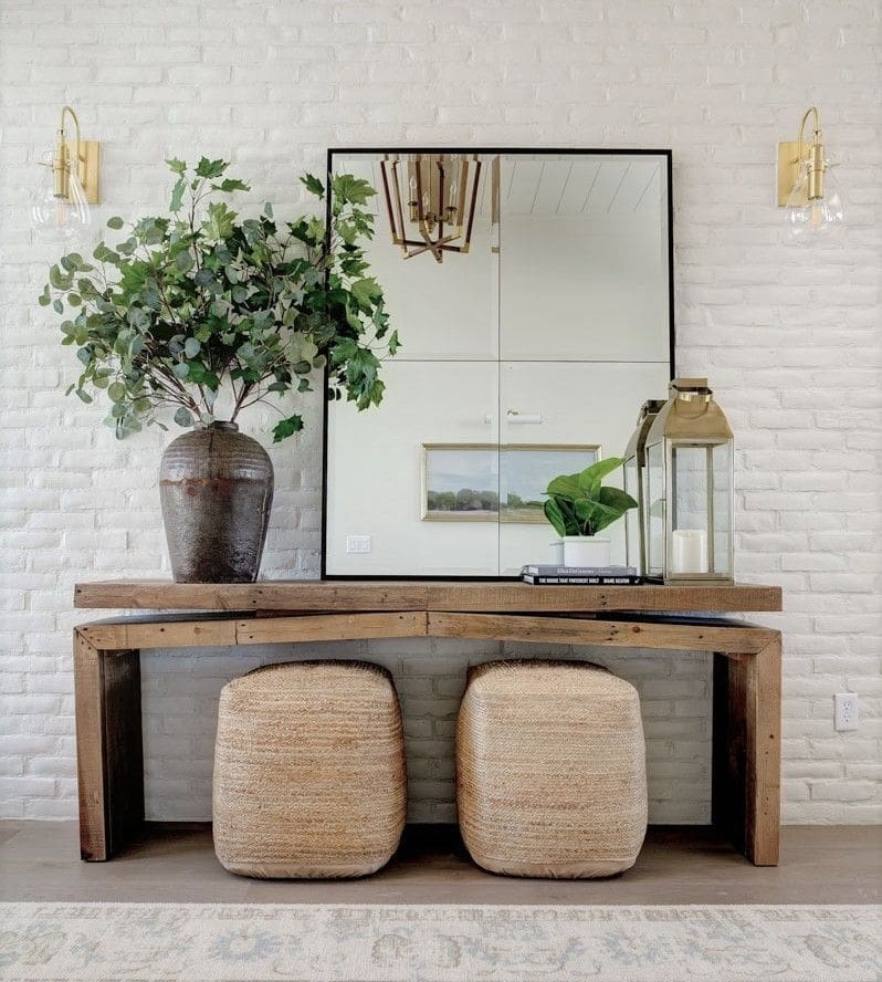 45 Modern and Elegant Entryway Table Decor Ideas 14 45 Modern and Elegant Entryway Table Decor Ideas Entryway Table Decor