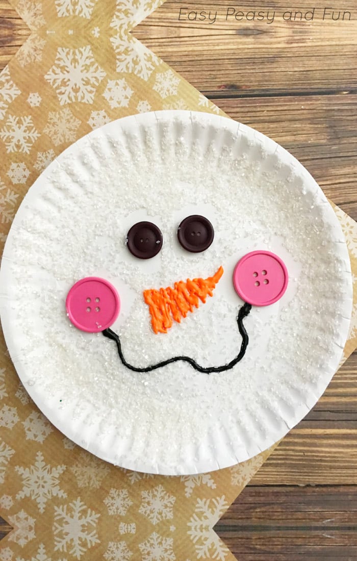 24 Easy & Fun Winter Crafts for Kids of All Ages 69 24 Easy & Fun Winter Crafts for Kids of All Ages Paper Plate Snowman Craft for Kids 1 Winter Crafts for Kids