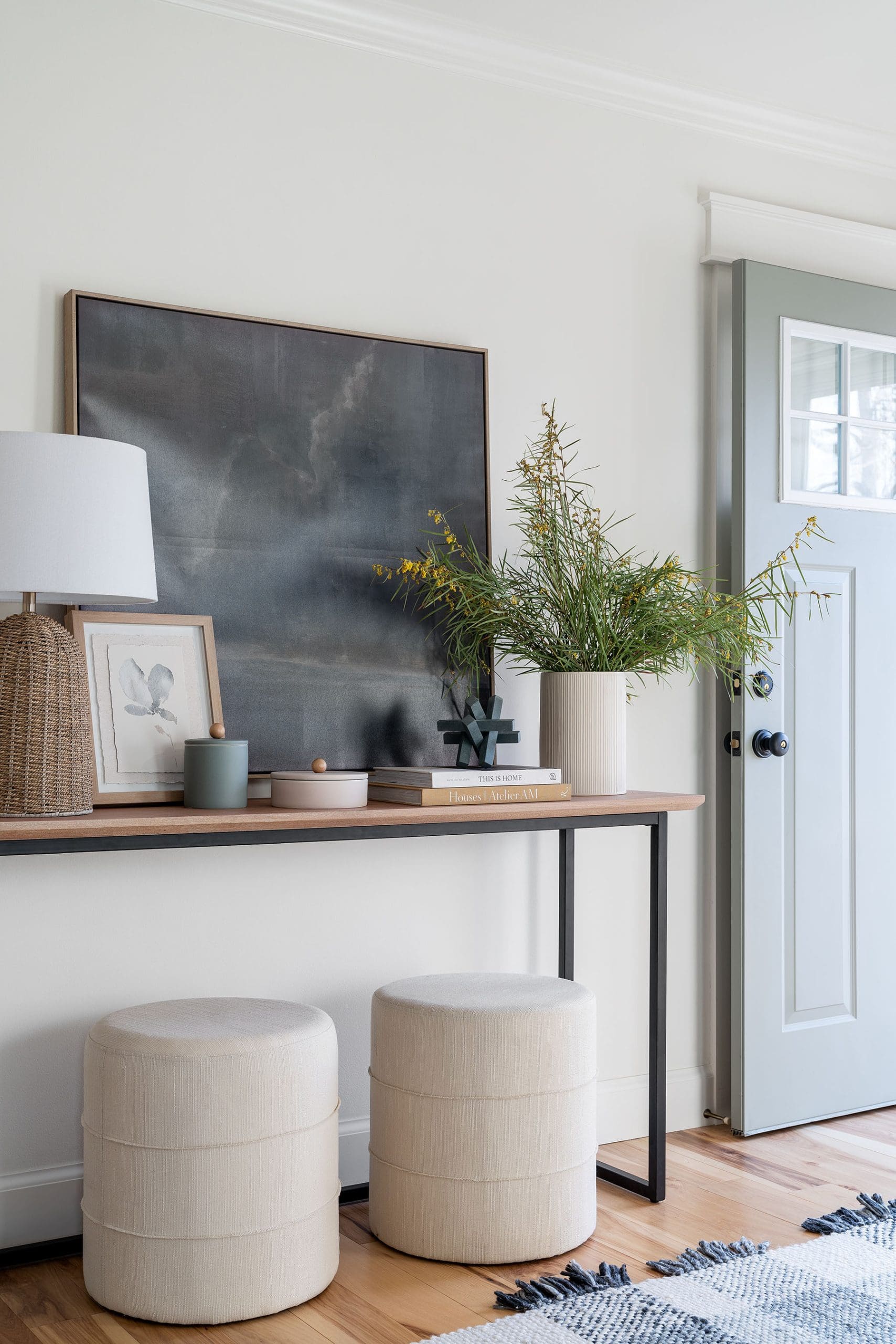 45 Modern and Elegant Entryway Table Decor Ideas 19 45 Modern and Elegant Entryway Table Decor Ideas Entryway Table Decor