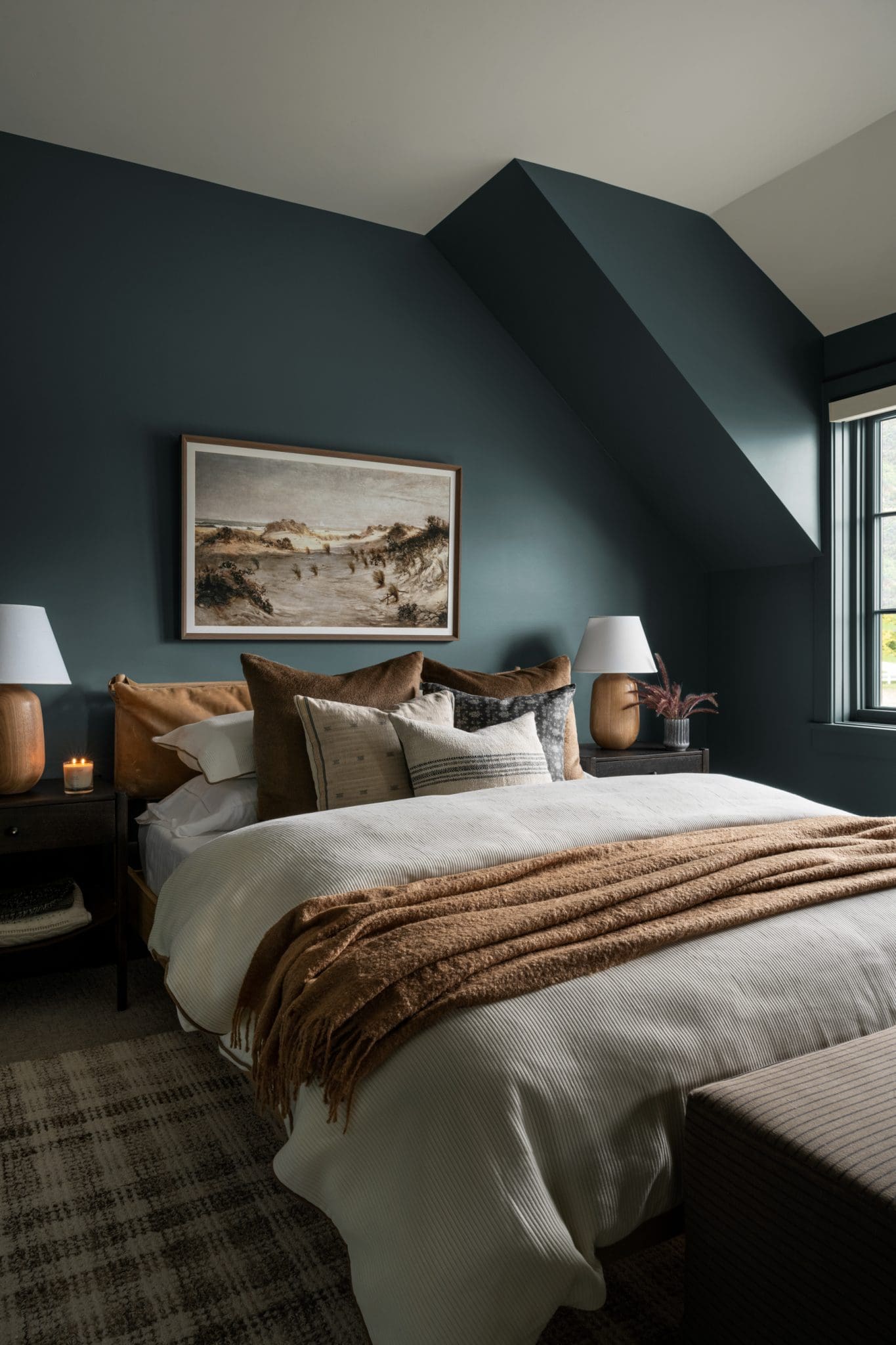 29 Dark and Moody Bedroom Ideas for a Relaxing Ambiance 65 29 Dark and Moody Bedroom Ideas for a Relaxing Ambiance studiomcgee WinterCatalogue 051 web 1365x2048 1 moody bedroom ideas