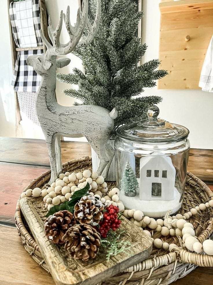 29 Winter Decor Ideas for a Warm and Inviting Home 100 29 Winter Decor Ideas for a Warm and Inviting Home winter tray IMG 0692 Winter Decor Ideas
