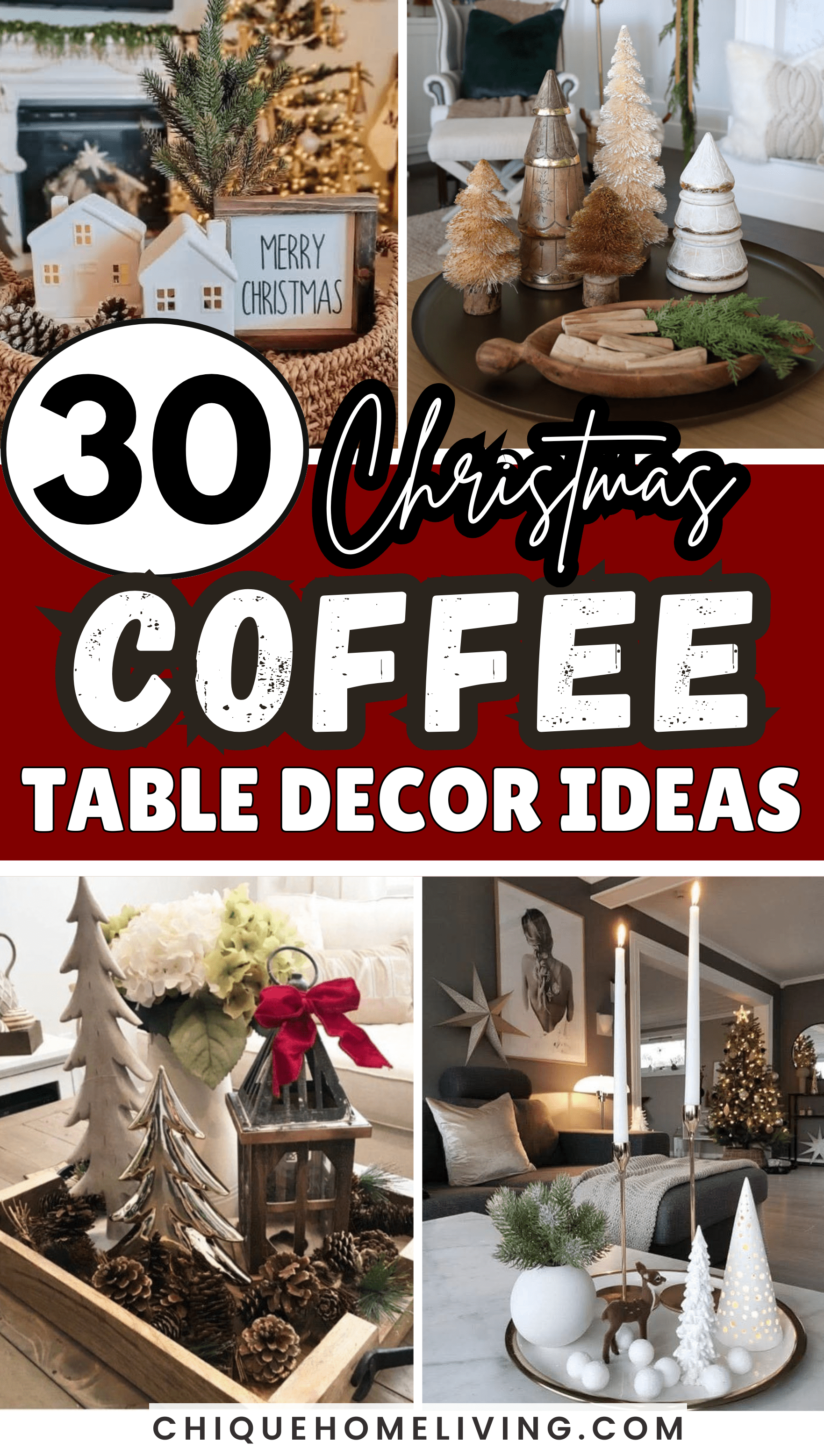 30 Cozy Christmas Coffee Table Decor Ideas You'll Love 63 30 Cozy Christmas Coffee Table Decor Ideas You'll Love christmas coffee table decorMP Christmas Coffee Table Decor Ideas