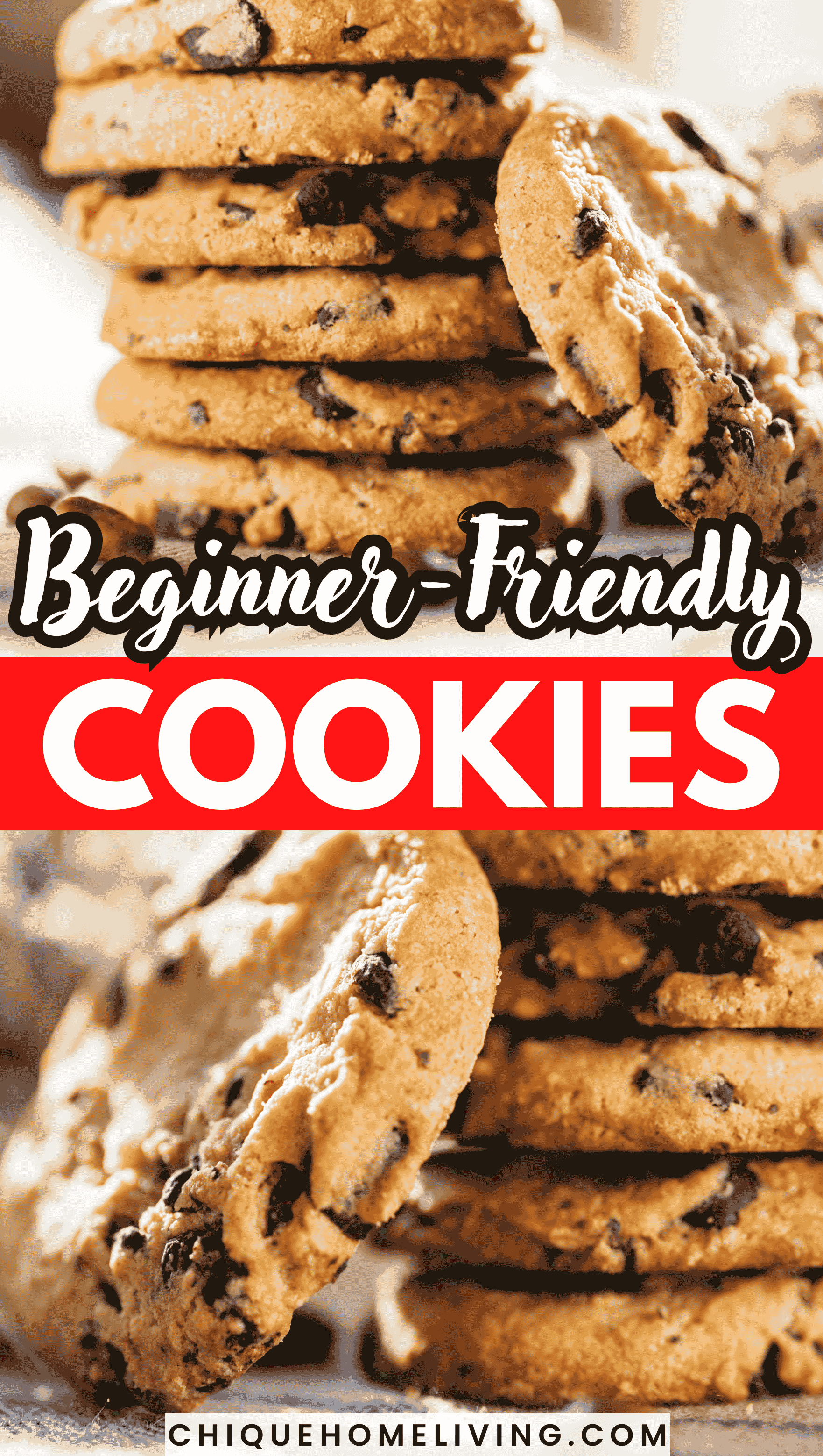 Quick and Easy Choc Chip Cookies for First-Time Bakers 3 Quick and Easy Choc Chip Cookies for First-Time Bakers easy cookie recpiesMP 1 Easy Choc Chip Cookies