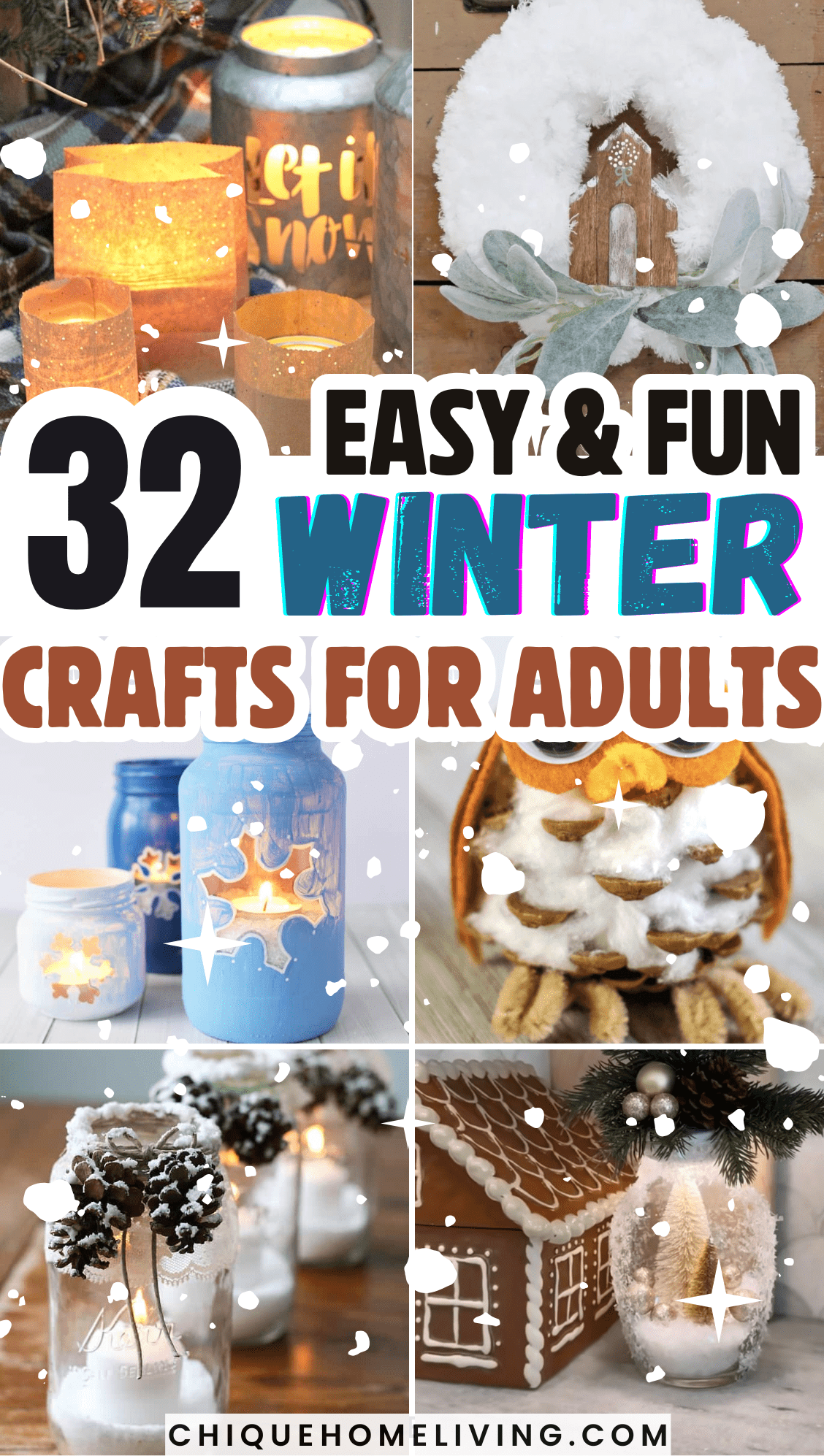32 Best Winter Craft Ideas for Adults to Try This Season 67 32 Best Winter Craft Ideas for Adults to Try This Season Winter Craft Ideas for Adults