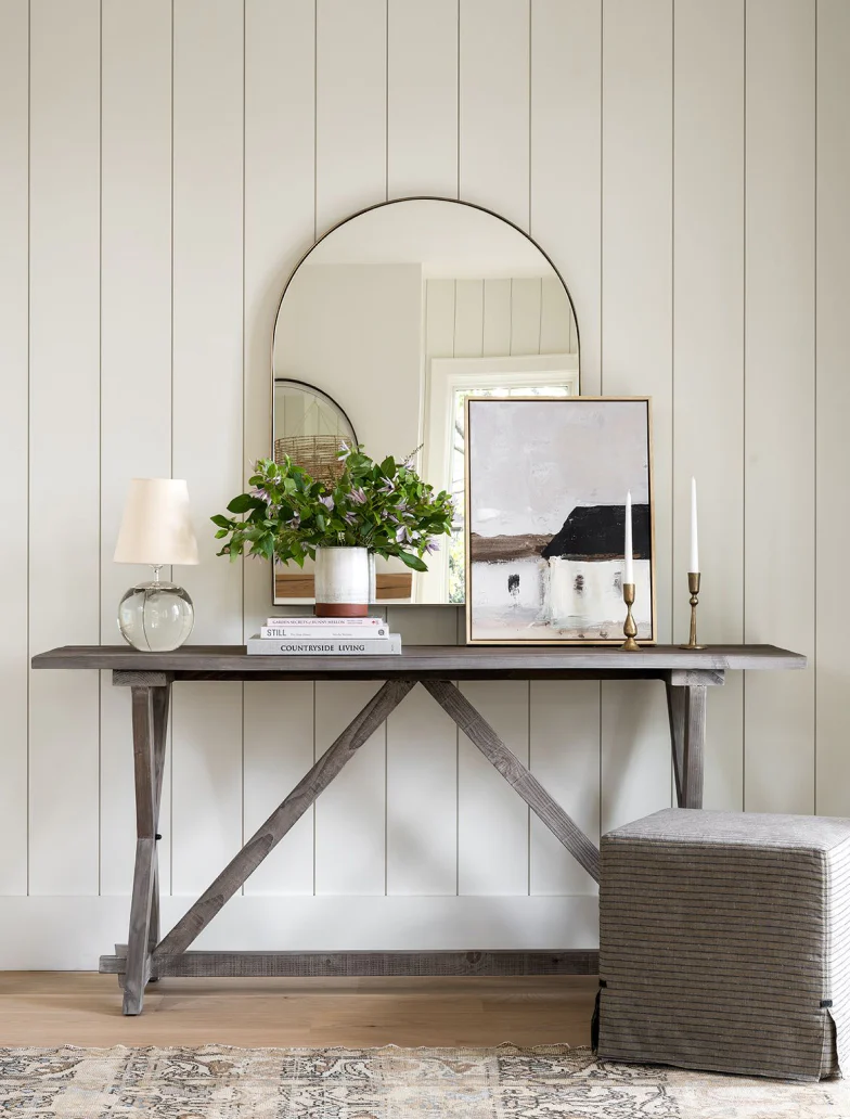 25 Chic Studio McGee Entryway Ideas You'll Love 63 25 Chic Studio McGee Entryway Ideas You'll Love layered inviting Studio McGee Entryway